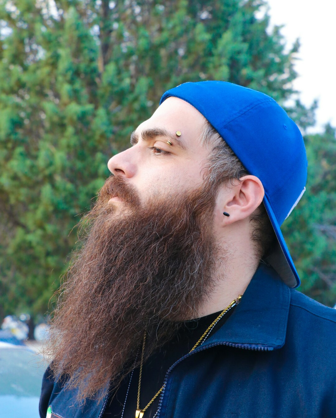 Portrait of a bearded man
