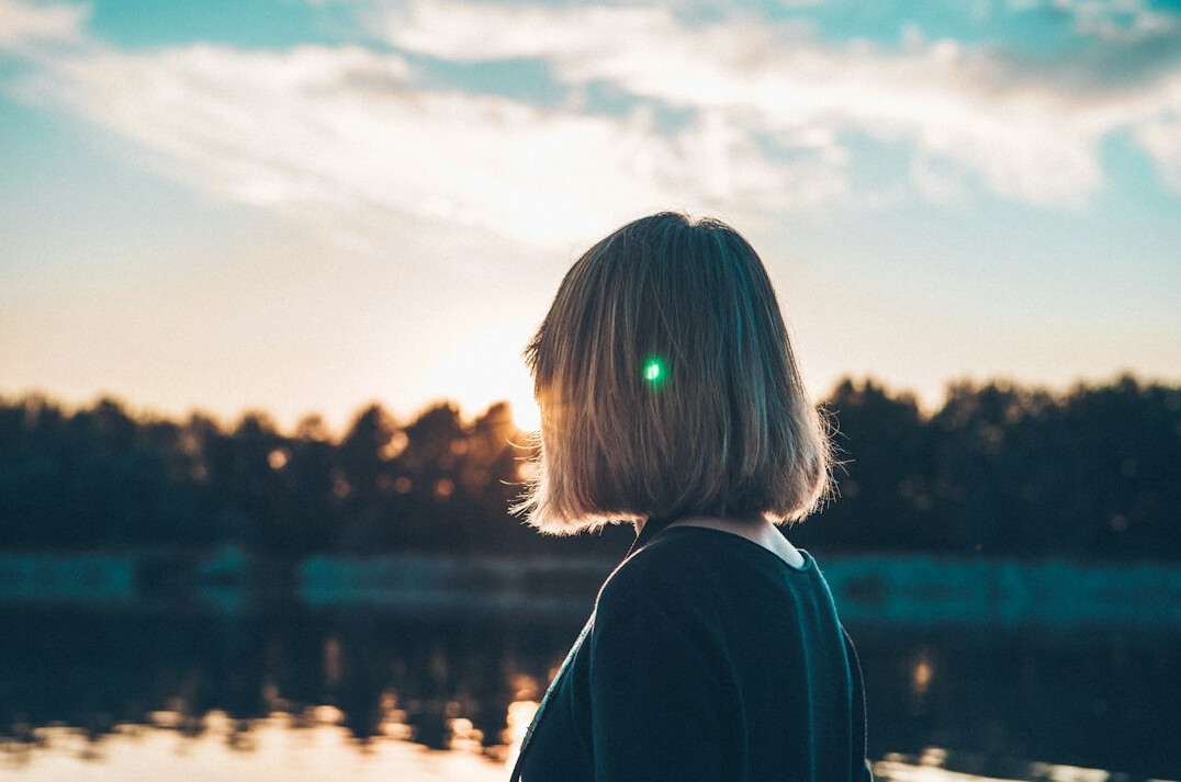 person reflecting on personal development
